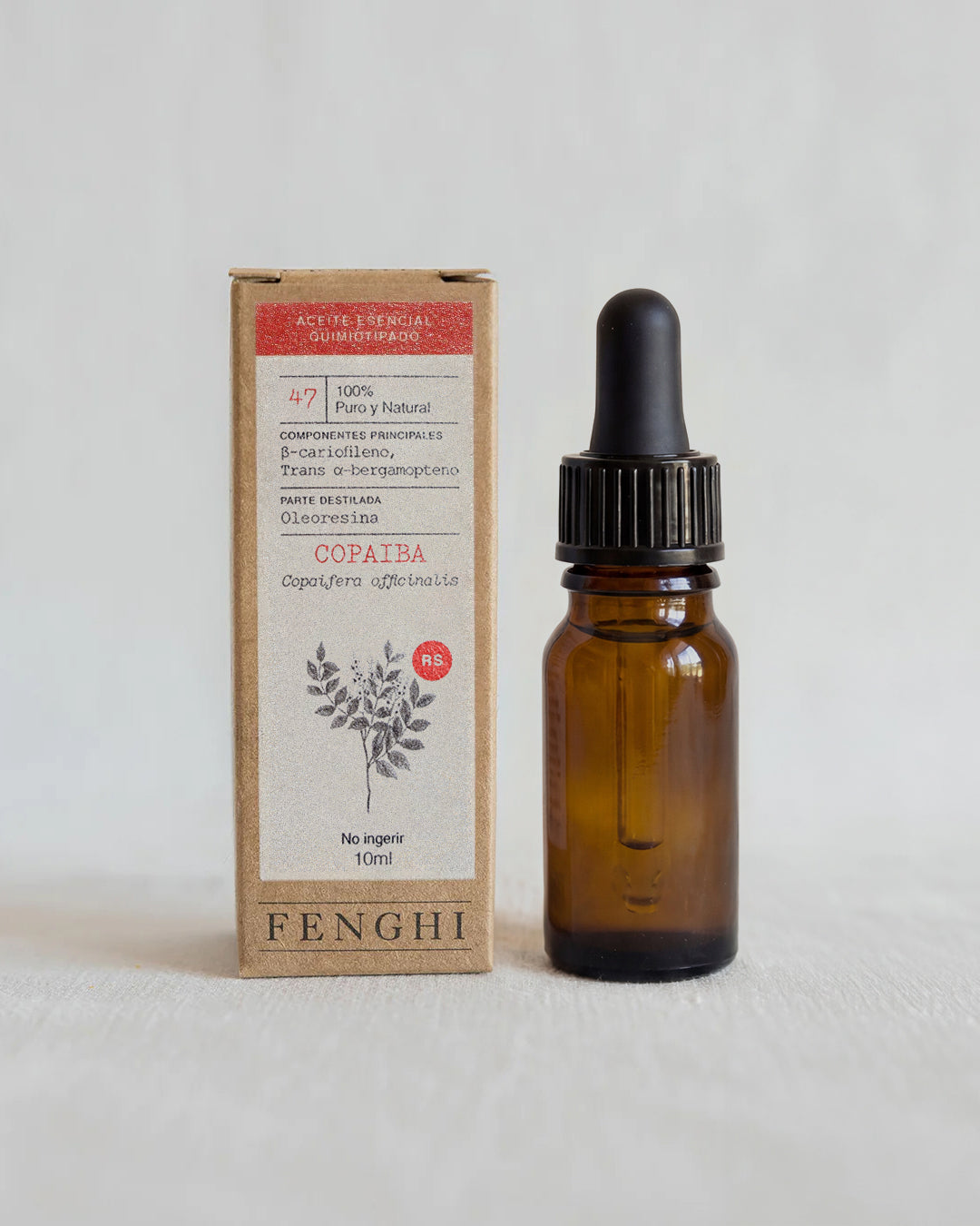 Aceite esencial de Copaiba 100% Puro y de Recolección Silvestre