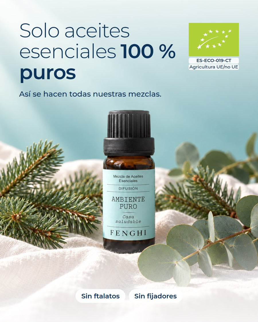 Huele a plantas de verdad, no a «perfume»