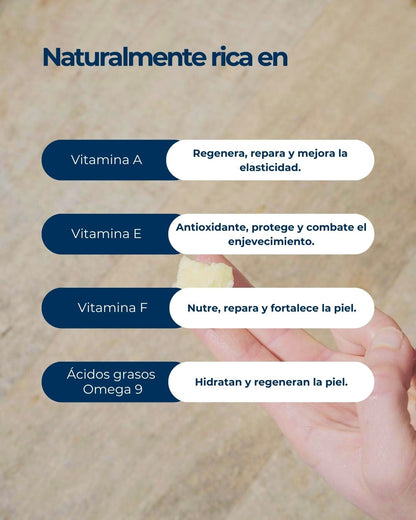 Manteca vegetal de karité BIO 100ml