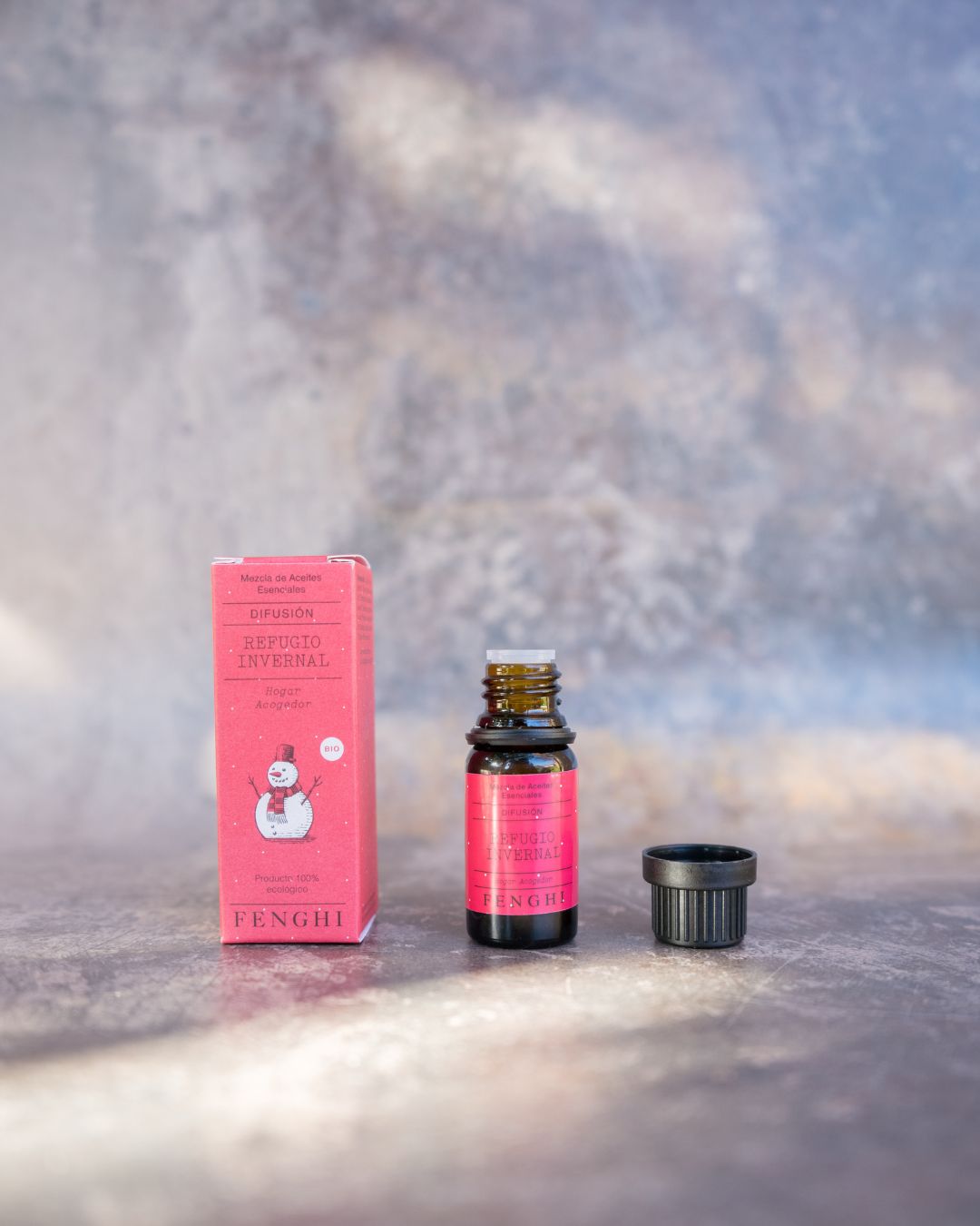 Mezcla difusión refugio invernal