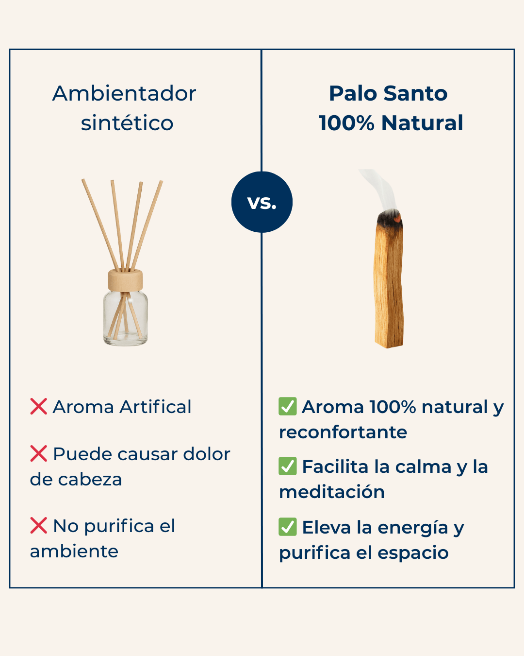 Palo santo sostenible y de comercio justo