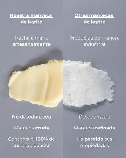 Manteca vegetal de karité BIO 100ml