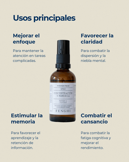 Pack concentración y memoria