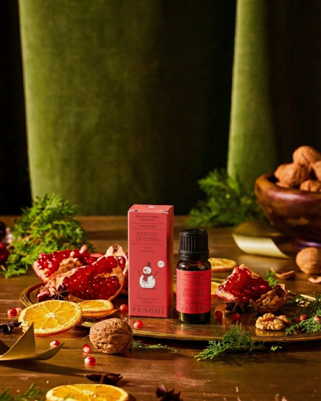 Mezcla difusión refugio invernal