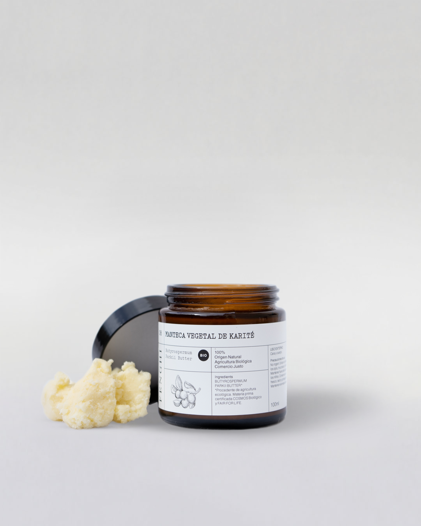 Manteca vegetal de karité BIO 100ml