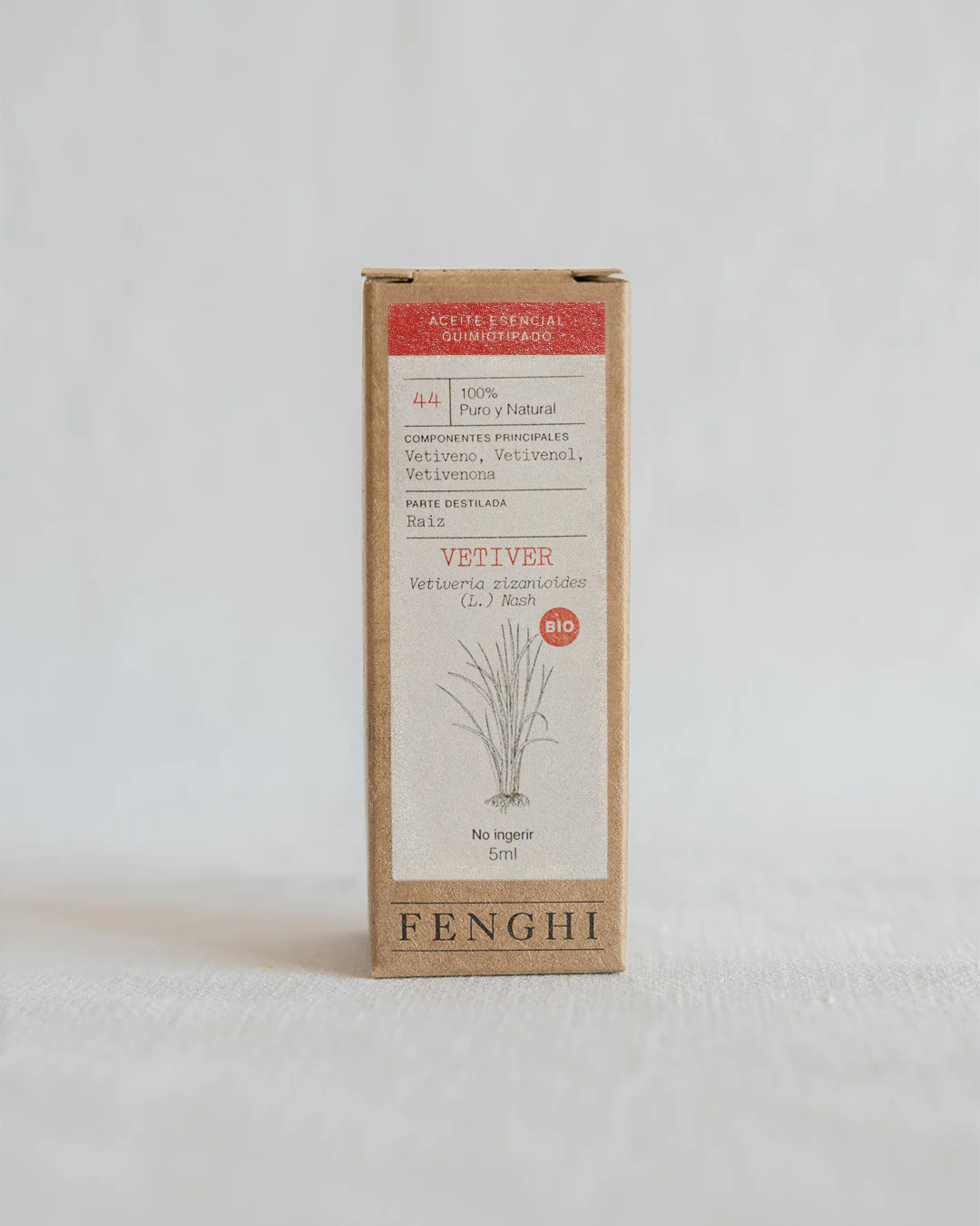 Aceite esencial de vetiver BIO