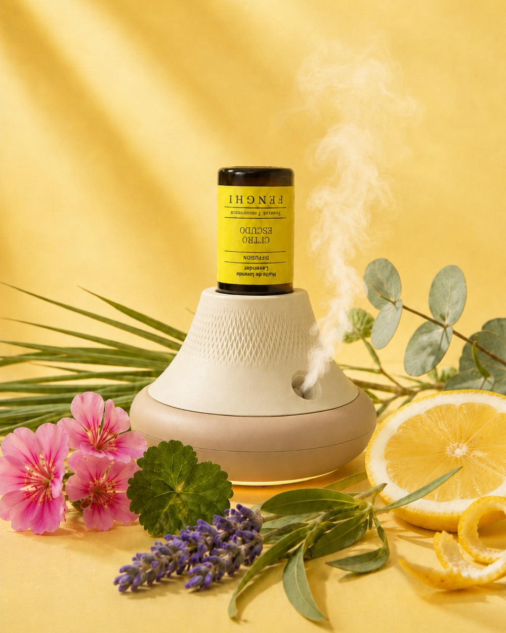 Difusor con la mezcla Citro Escudo, antimosquitos natural