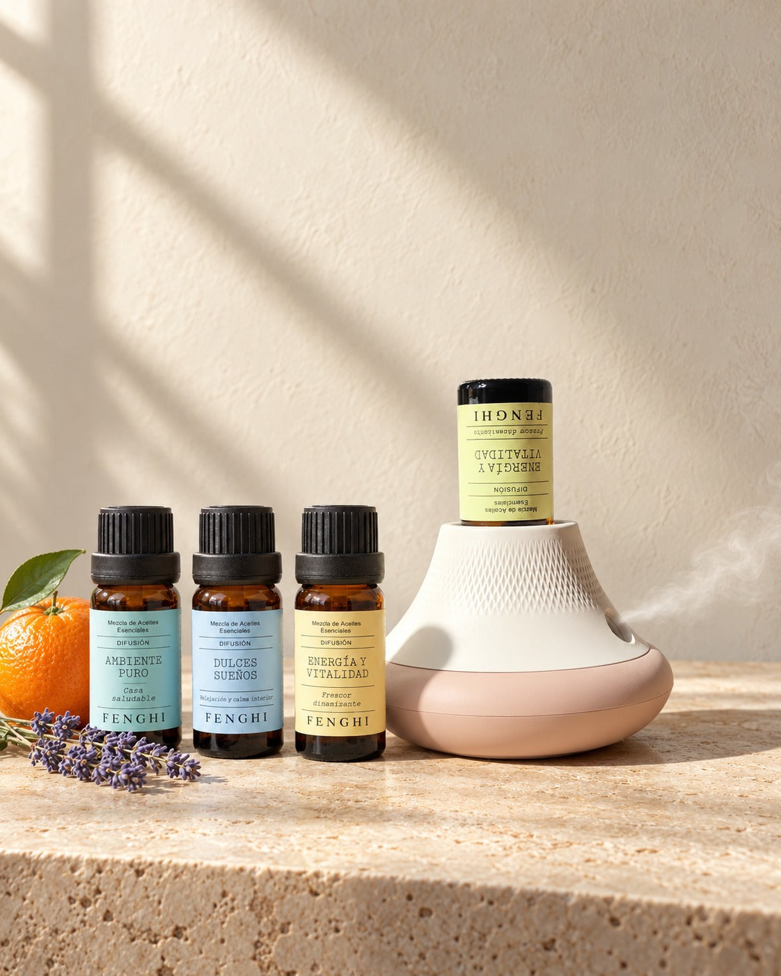 Tu kit: difusor sin agua + 2 mezclas