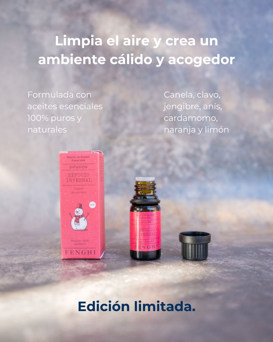 Mezcla difusión refugio invernal