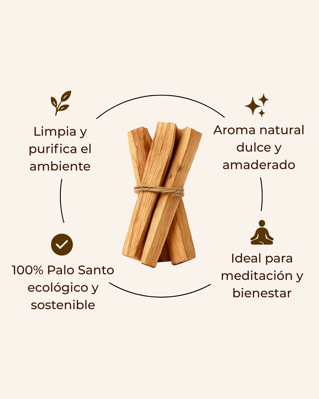 Palo santo sostenible y de comercio justo