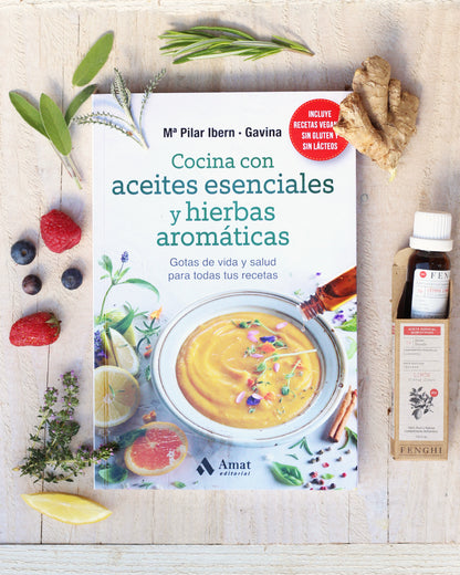 Cocinar con aceites esenciales y hierbas aromáticas