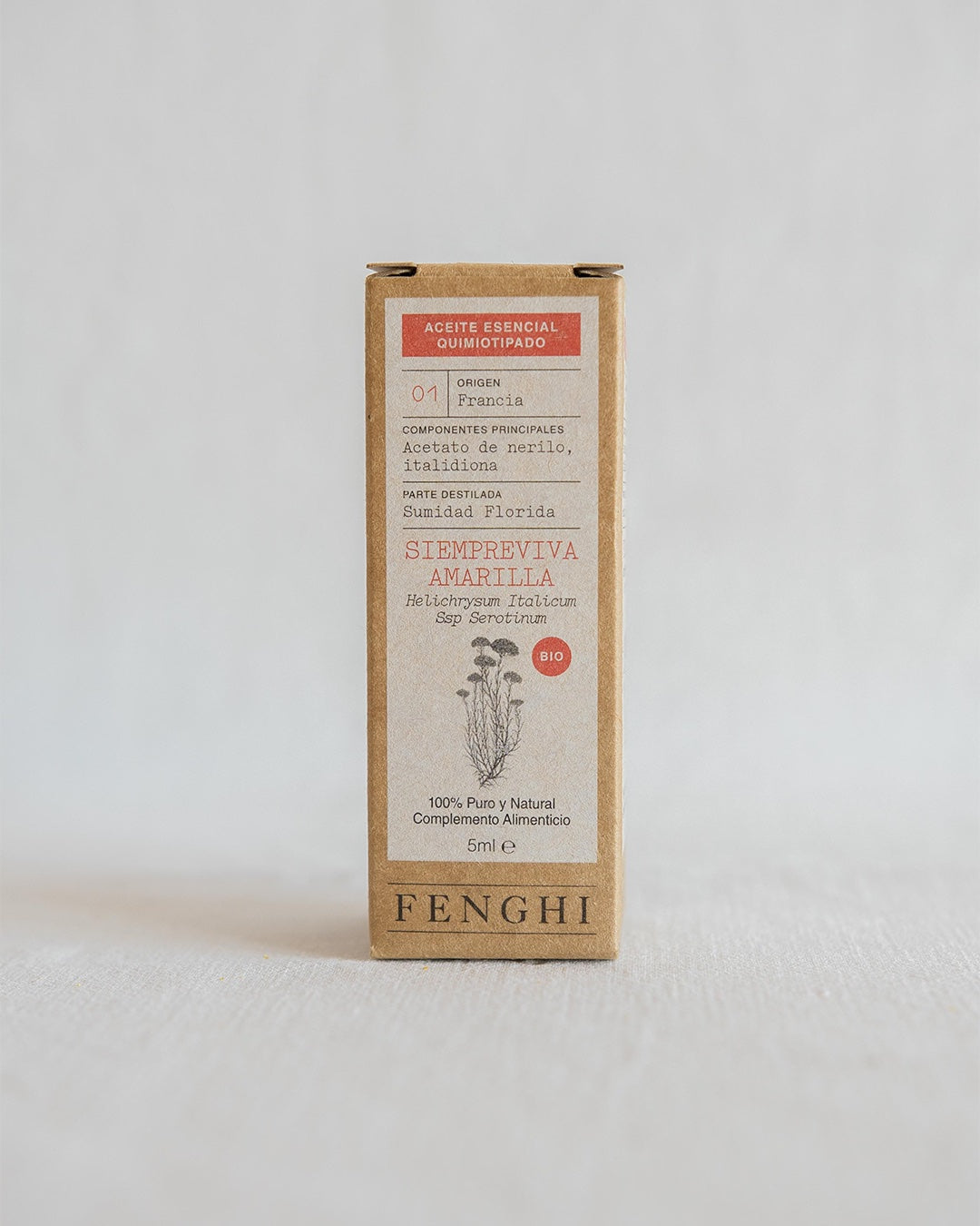 Aceite esencial de siempreviva amarilla (helicrisio) BIO